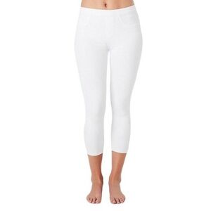 Sold SPANX | Women’s White Jean-ish Cropped Pants Size Medium NWT